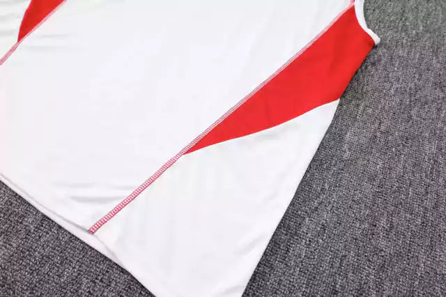 Kit Regata de Treino Flamengo 2023 - Masculina - Creme
