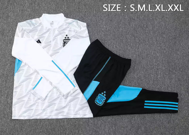Conjunto Agasalho Treino Argentina 2023 Adidas Masculino