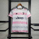 Camisa Juventus Away II 2023/24 Adidas Torcedor Masculina - Branca e Rosa