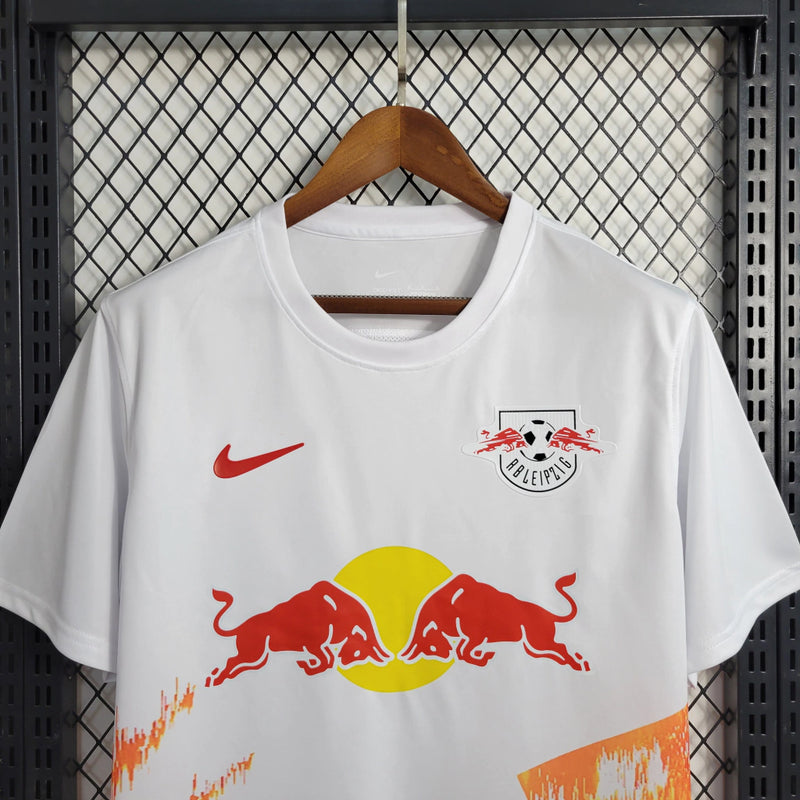Camisa RB Leipzig Especial "Canto da Torcida" 2023/24 Nike Torcedor Masculina - Branca