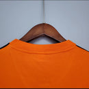 Camisa Holanda Retrô Home 1974 Torcedor Masculina - laranja