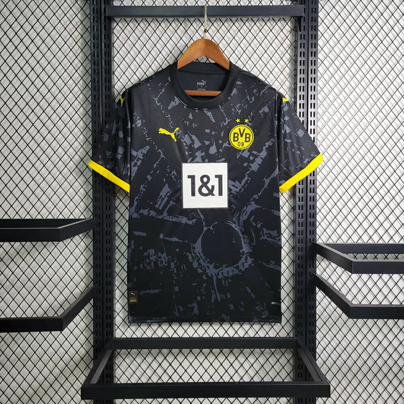 Camisa Borussia Dortmund Away (2) 2023/24 Puma Torcedor Masculina
