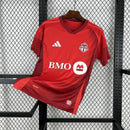 Camisa Toronto FC Home I 2025/26 Adidas Torcedor Masculina Vermelha, MLS, escudo bordado, uniforme oficial, Waze Mix"