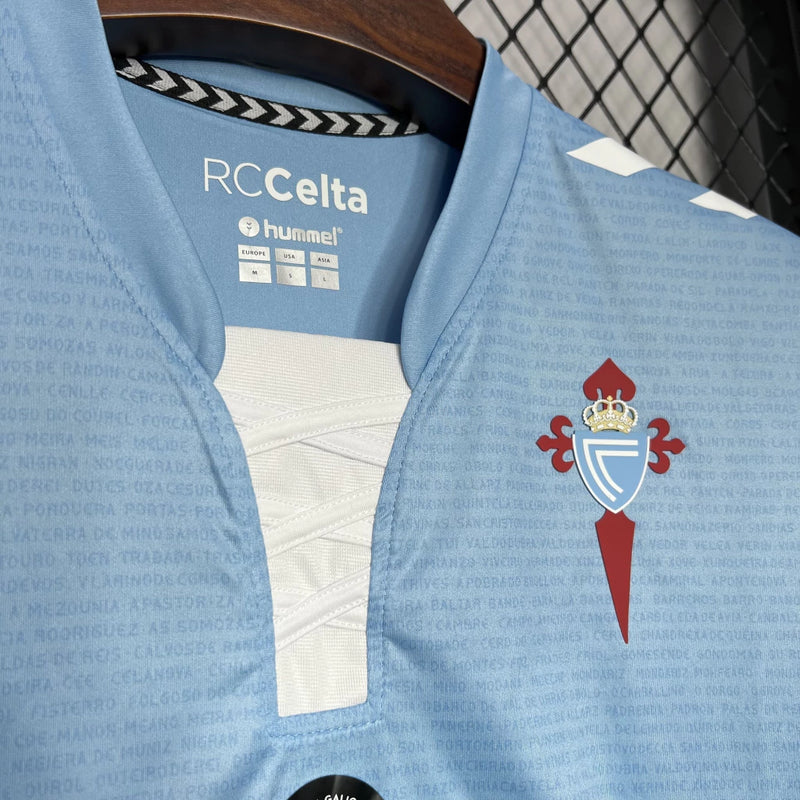 Camisa Celta de Vigo Home (1) 2024/25 Hummel Torcedor Masculina