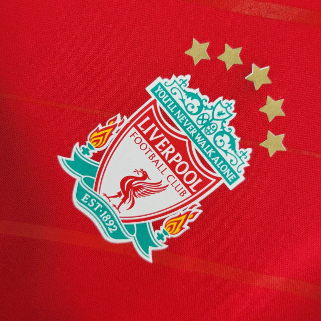 Camisa Liverpool Home (1) 2005/06 Reebok Retrô Masculina