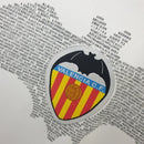 Camisa Valencia Home I 2009/10 Kappa Retrô Masculina - Branca