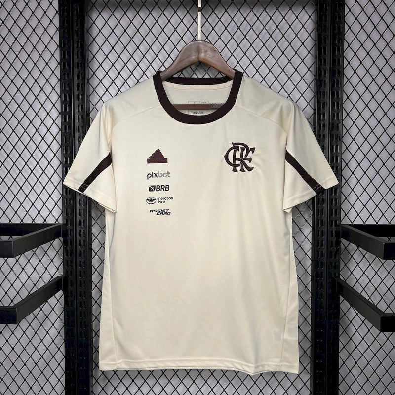 Camisa Flamengo 2024/25 Gameday Adidas Torcedor Masculino - Bege