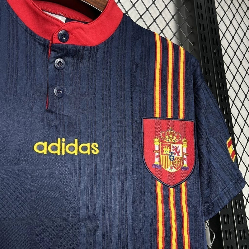 Camisa Espanha Away (2) 1996 Adidas Retrô Masculina