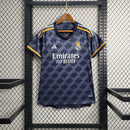 Camisa Real Madrid Away II 2023/24 Adidas Torcedora Feminina - Azul