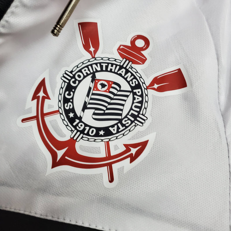 Corta-vento Corinthians 2020/21 Nike branco/preto