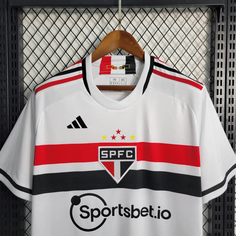 Camisa São Paulo Home (1) 2023/24 Adidas Torcedor Masculina