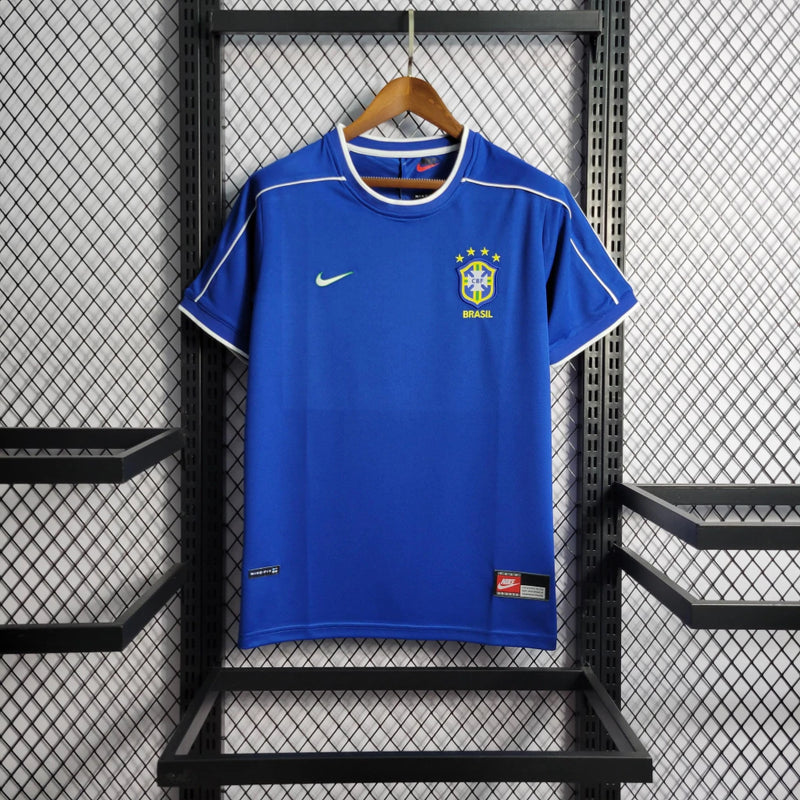 Camisa Brasil Away (2) 1998 Nike Retrô Masculina