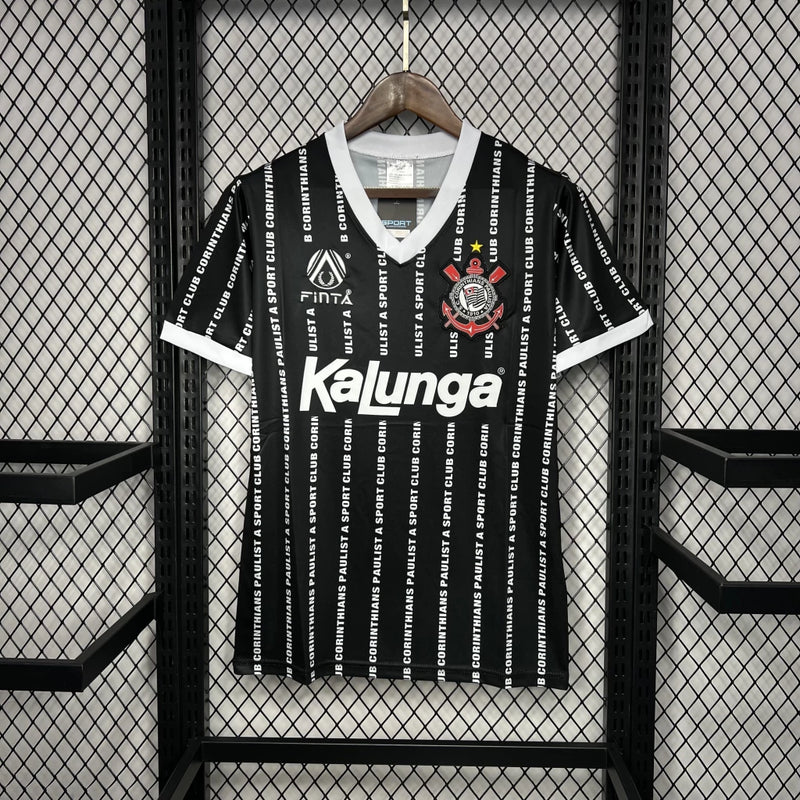 Camisa alternativa Corinthians 1994/95 Finta retrô, modelo third com design vintage dos anos 90.