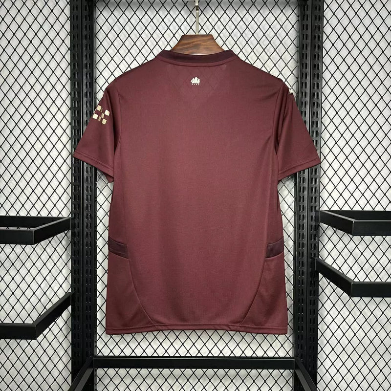 Camisa Manchester City III 24/25  Puma Torcedor Masculina - Bordô
