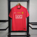 Camisa Manchester United 'Champions League' Home (1) 2007/08 Nike Retrô Masculina