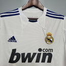 Camisa Real Madrid Home I 2010/11 Adidas Retrô Masculina - Branca