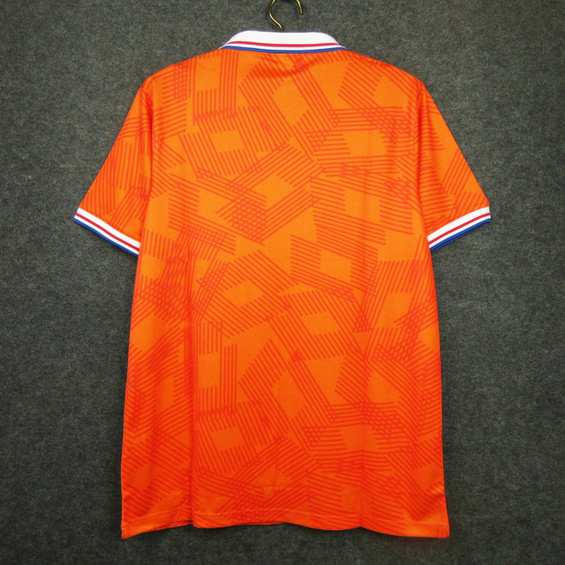 Camisa Retrô seleção Holanda Home I 1992 Torcedor Masculina - Laranja