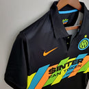 Camiseta Inter de Milão III 2021/22 Nike Torcedor Masculina - Preto