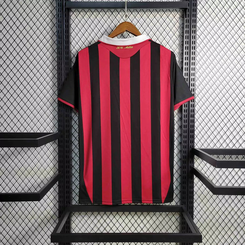 Camisa Milan Retrô 2009/10 Adidas Torcedor Masculina