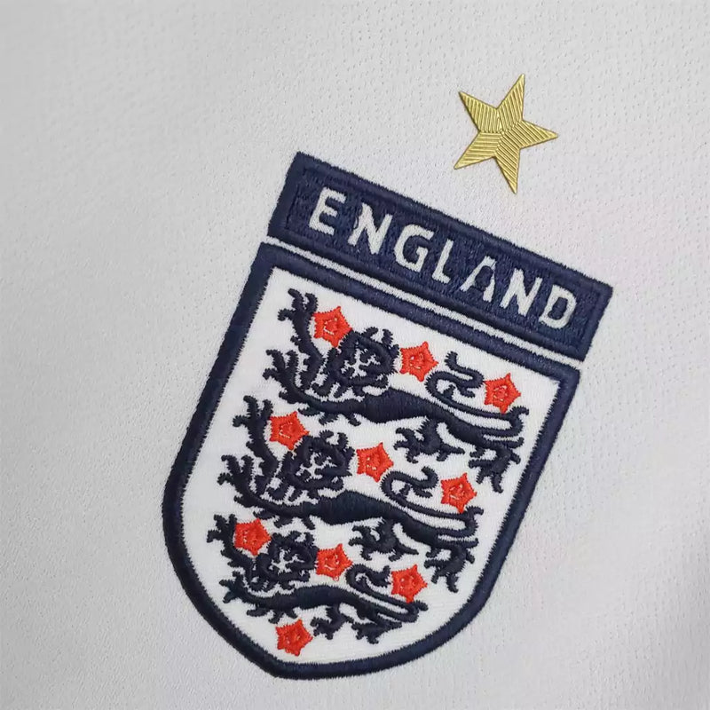 Camisa Inglaterra Retrô I Home 2006 Branca