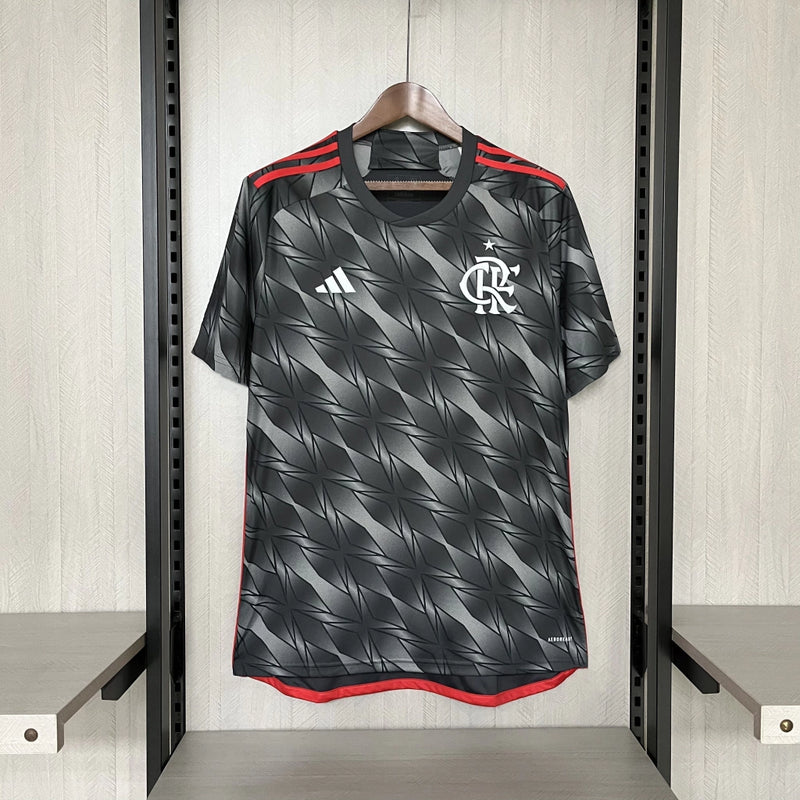 Camisa Flamengo Third (3) 24/25 Adidas Torcedor Masculina - Cinza