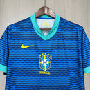 Camisa Brasil Home (1) 2024/25 Torcedor Masculina oficial, amarelo tradicional, escudo bordado e tecido respirável