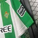 Camisa Real Betis Home I 2025/26 Hummel Torcedor Masculina - Branca e Verde