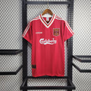 Camisa Liverpool Home (1) 1995/96 Adidas Retrô Masculina