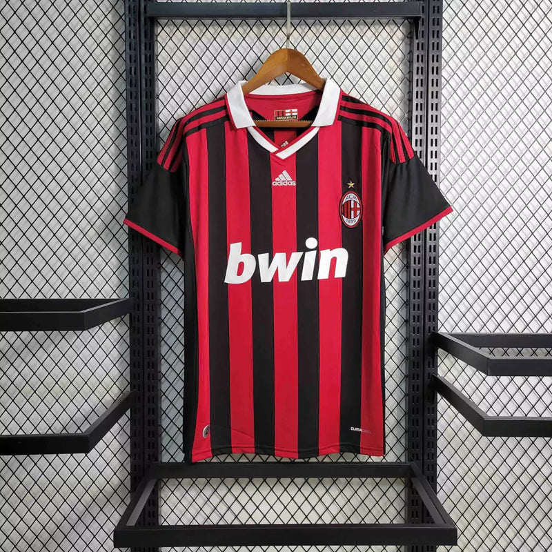 Camisa Milan Retrô 2009/10 Adidas Torcedor Masculina