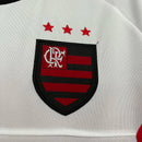 Camisa Flamengo Retrô Away (2) 2001/02 Nike Torcedor Masculina Branco/Vermelho