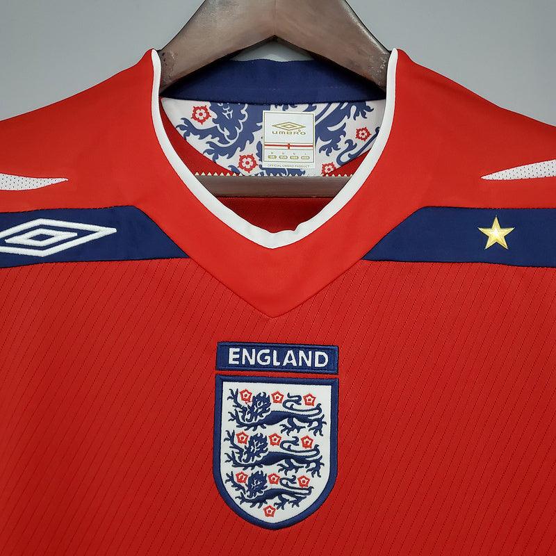 Camisa Inglaterra Retrô 2008/2009 Umbro - vermelha
