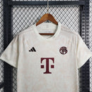 Camisa Bayern de Munique Third III 2023/24 Adidas Torcedor Masculina - Bege