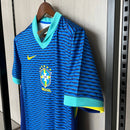Camisa Brasil Home (1) 2024/25 Torcedor Masculina oficial, amarelo tradicional, escudo bordado e tecido respirável
