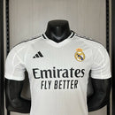Camisa Real Madrid Home I 2024/25 Adidas Jogador Masculina - Branca