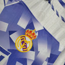 Camisa Retrô Real Madrid Third III 1996/97 Kelme Retrô Masculina - Branca e Lilás