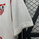 Camisa Sevilla Home I 1991/92 Retrô Masculina - Branca