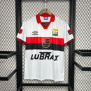 Camisa Flamengo Retro II 1995/96  - Branca Vermelha e Preta