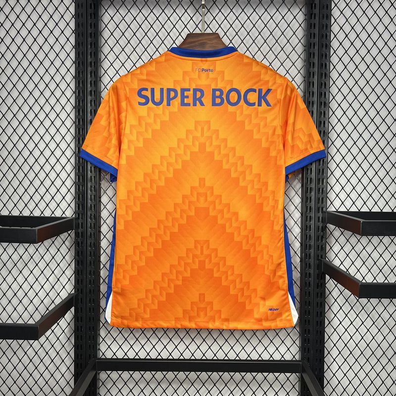 Camisa FC porto Away (2) 2024/25 Torcedor masculina - laranja