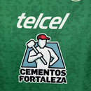 Kit Infantil Club León Home I 2025/26 – Camisa e shorts verde para crianças, uniforme completo do clube mexicano