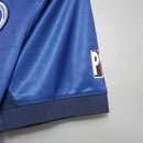 Camisa PSG Home I 1998/99 Nike Retrô Masculina Azul, uniforme clássico do Paris Saint-Germain, design histórico e confortável para torcedores e colecionadores.”