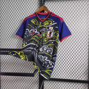 Camisa Japão Concept Ondas 2024/25 Adidas Torcedor Masculina azul, uniforme conceitual inspirado nas ondas japonesas, tecnologia AEROREADY para conforto e ventilação, ideal para torcedores e colecionadores de futebol japonês.