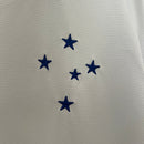 Camisa Cruzeiro Away II 2024/25 Masculina Adidas para torcedor, branca com detalhes em azul, modelo oficial do clube, ideal para fãs do Cruzeiro Esporte Clube"