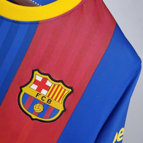 Camisa Barcelona Fourth IV 2020/21 Nike Retrô Masculina - Grená e Azul