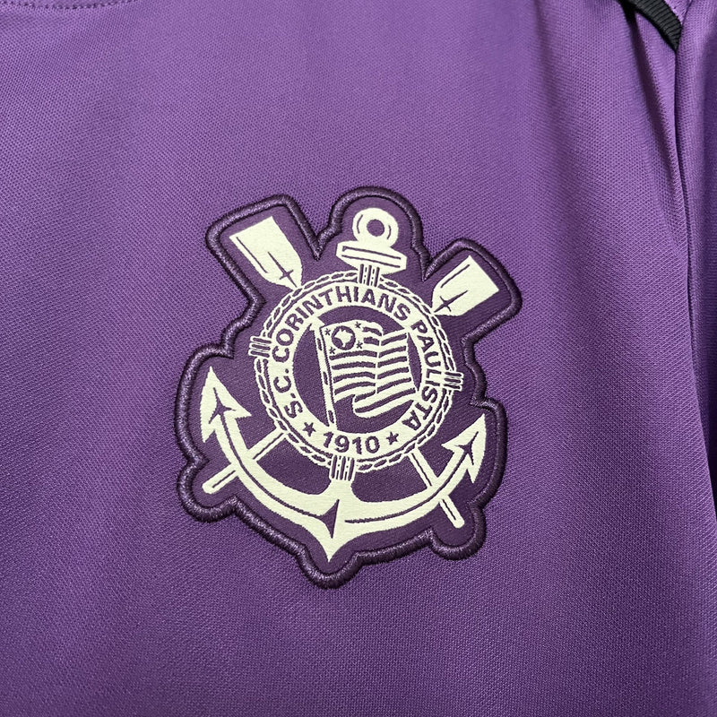 Camisa Corinthians treino 25/26 torcedor masculina - Roxa