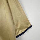 Camisa Barcelona Away II 2002/03 Nike Retrô Masculina - Dourada