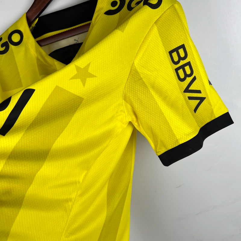 Camisa Peñarol Third III 2023/24 Torcedor Masculina Amarela, uniforme vibrante, futebol uruguaio, escudo bordado, tradição e conforto para torcedores"