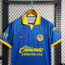 Camisa Club América Away II 2023/24 Torcedor Masculina Azul Nike, uniforme alternativo confortável e estiloso, futebol mexicano, manto das Águias"