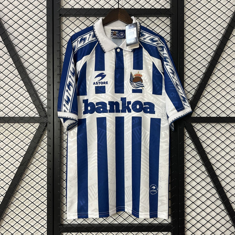 Camisa Real Sociedad Home (1) 1994/95 Astore Retrô Masculina