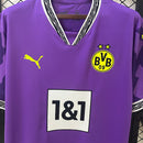 Camisa Borussia Dortmund goleiro 2025/26 Torcedor Masculina - Roxo