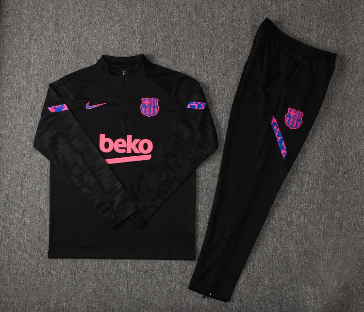 Conjunto Agasalho Treino Barcelona 2021/22 Nike Masculino
